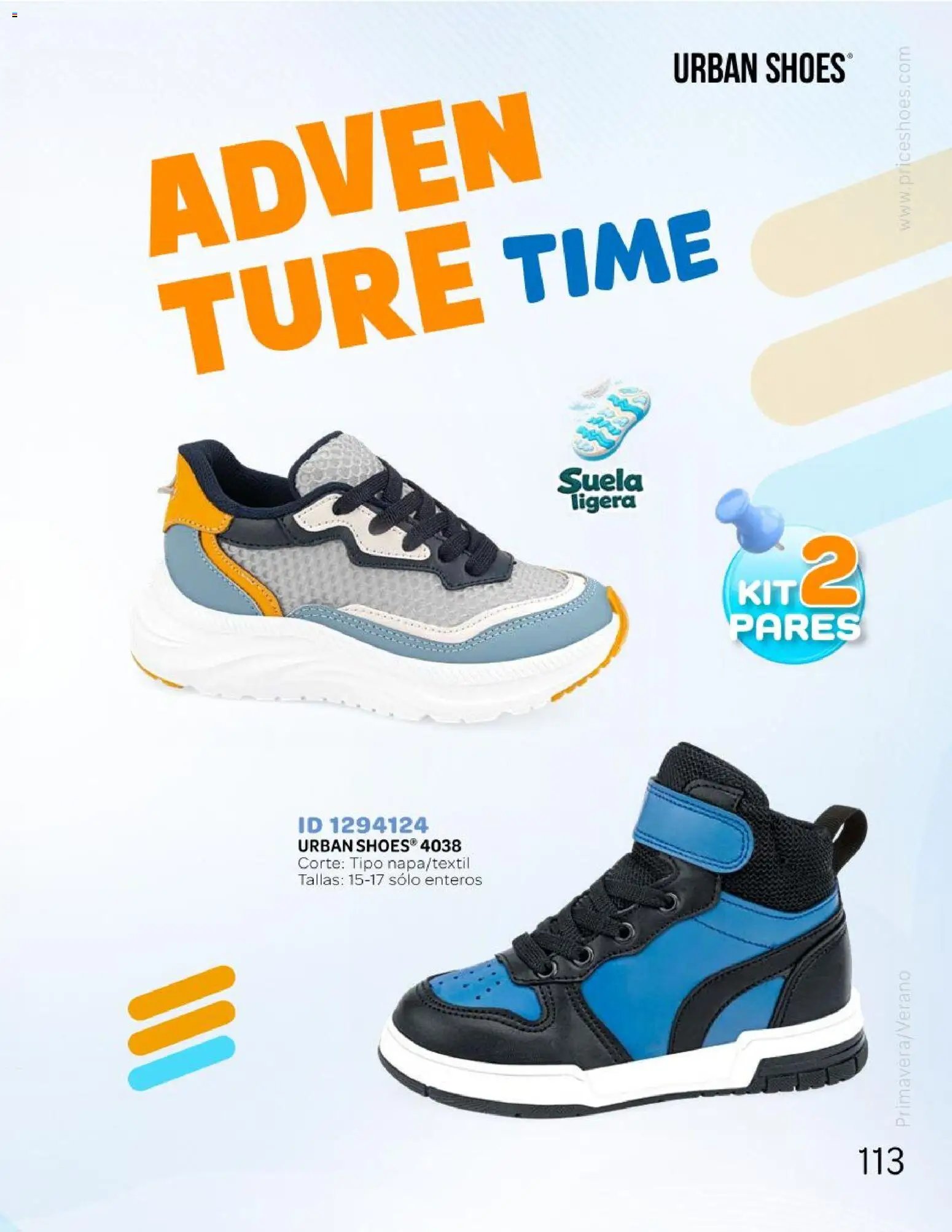 Price Shoes catálogo Kids todo en uno