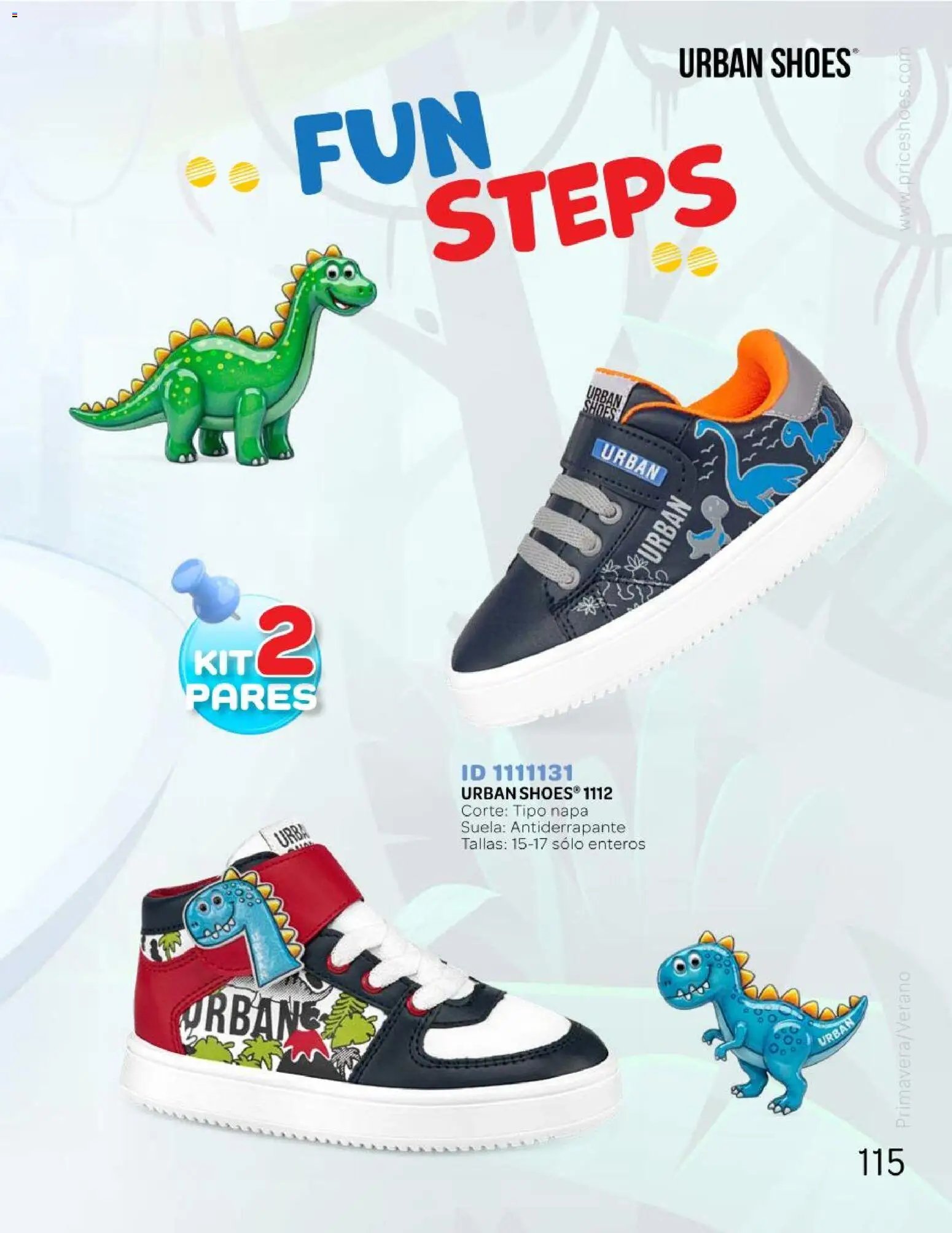 Price Shoes catálogo Kids todo en uno