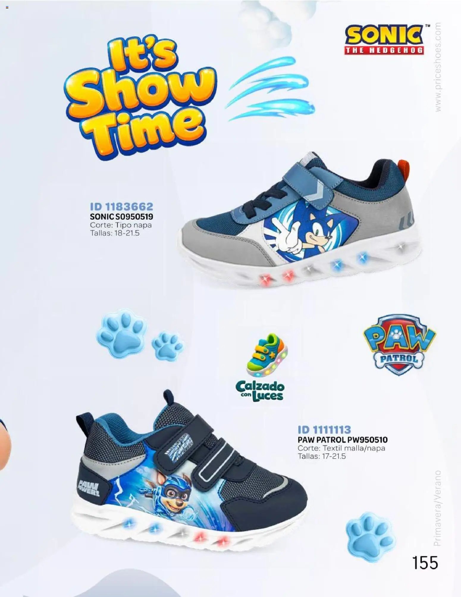 Price Shoes catálogo Kids todo en uno