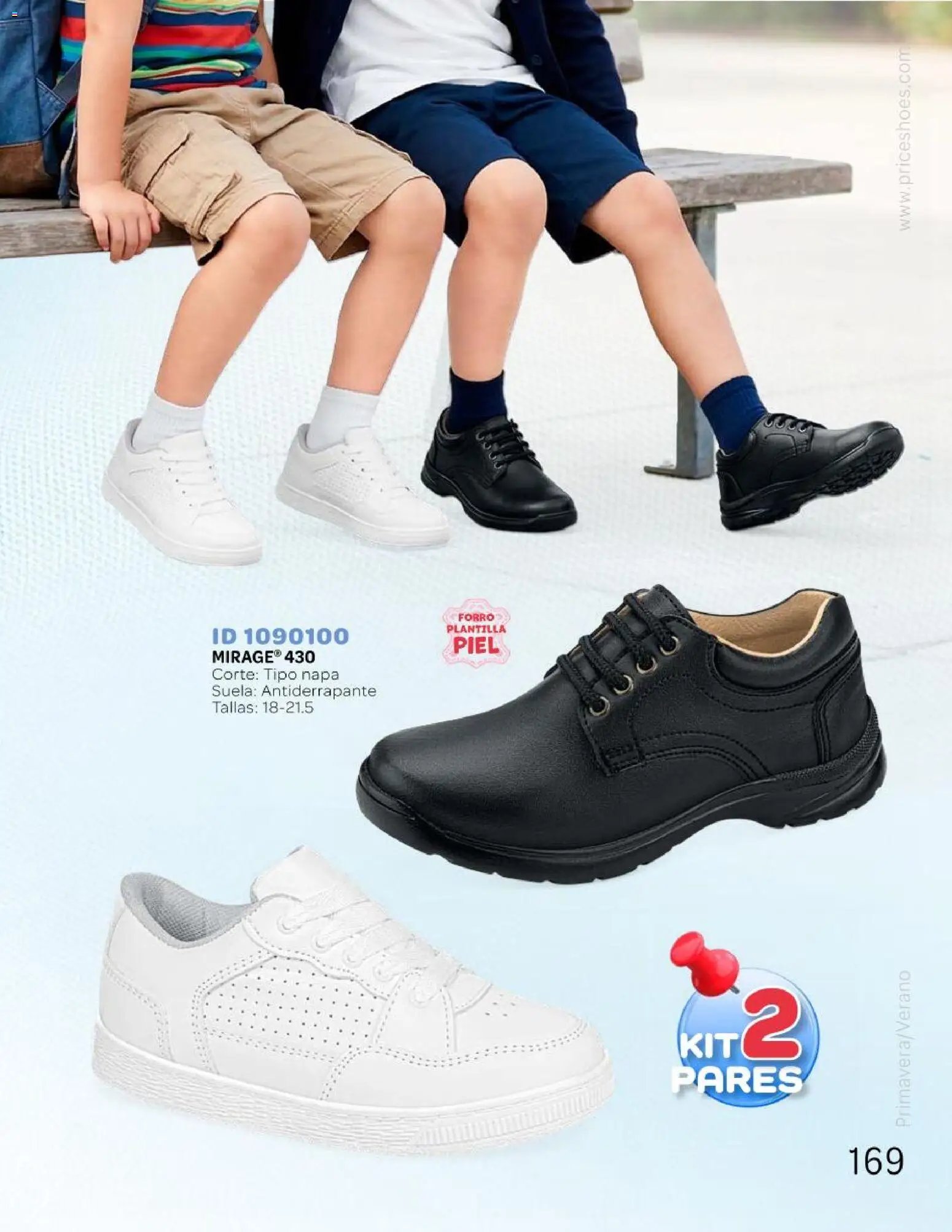 Price Shoes catálogo Kids todo en uno