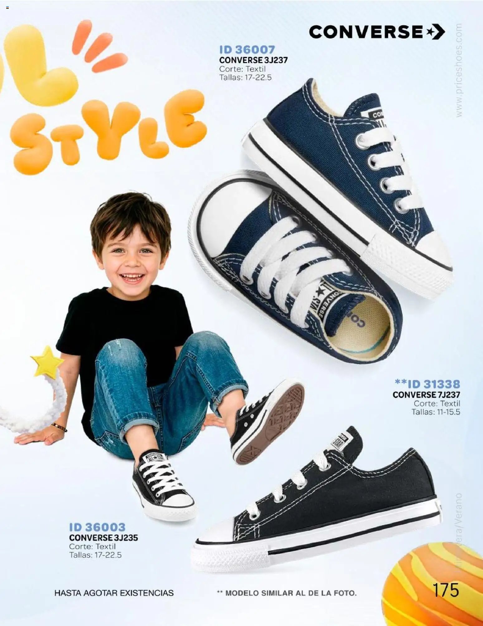 Price Shoes catálogo Kids todo en uno