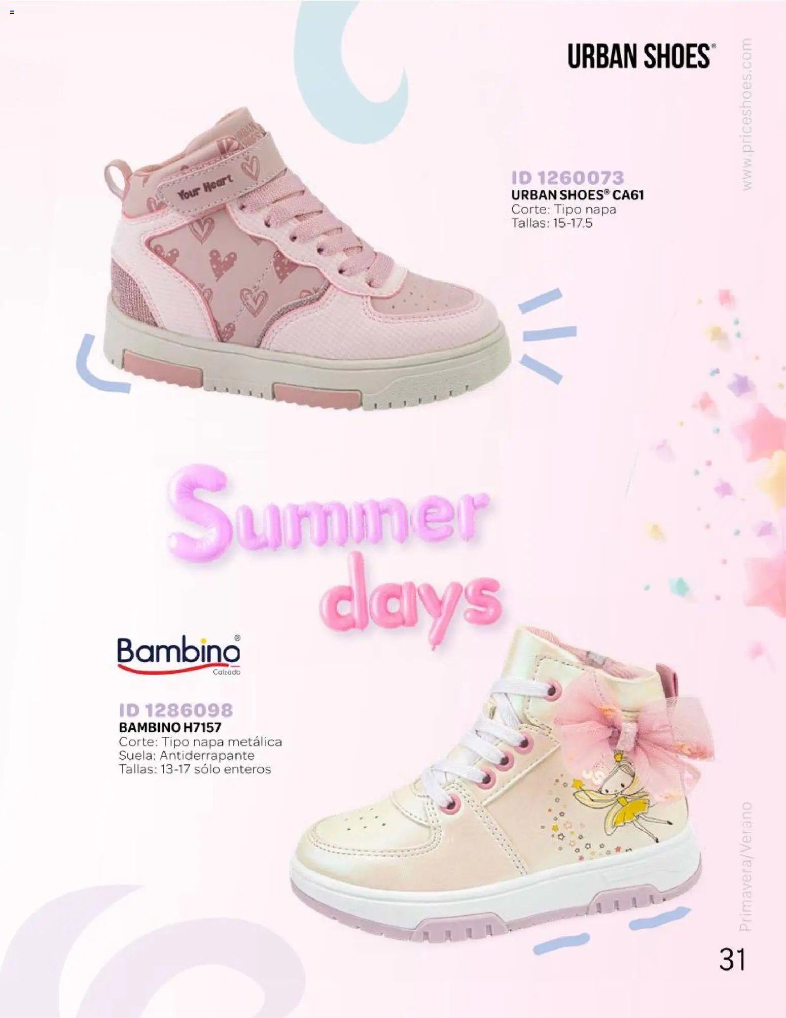 Price Shoes catálogo Kids todo en uno