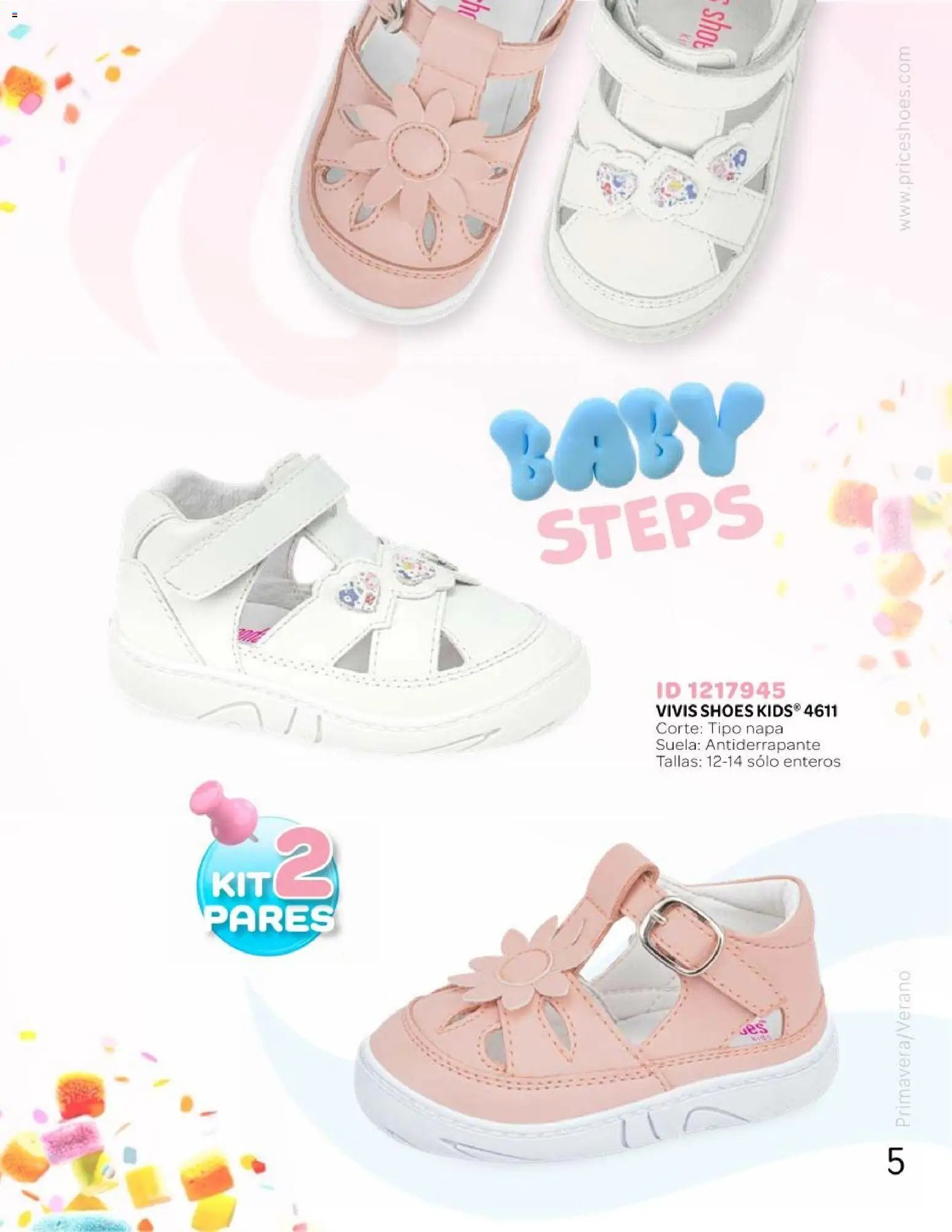 Price Shoes catálogo Kids todo en uno