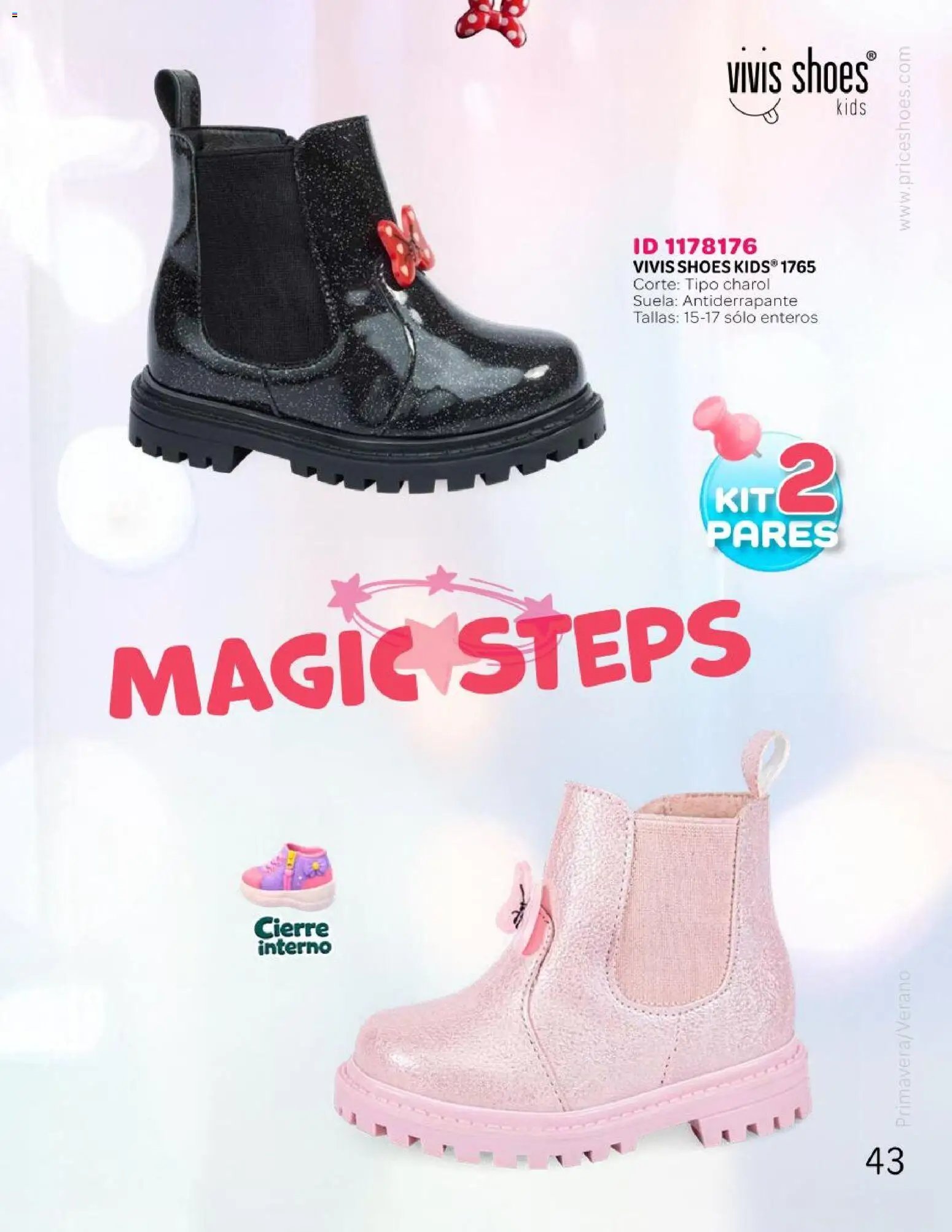 Price Shoes catálogo Kids todo en uno