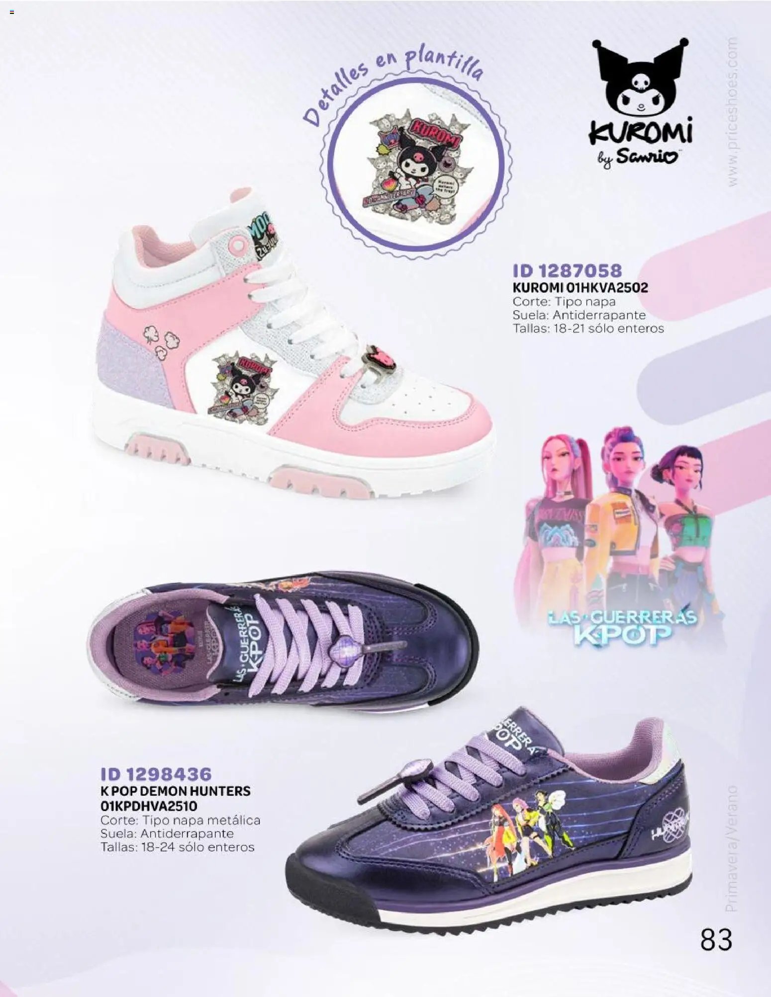 Price Shoes catálogo Kids todo en uno