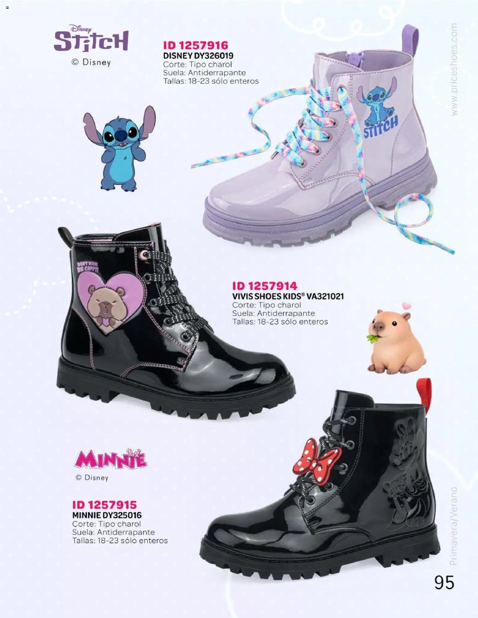 Price Shoes catálogo Kids todo en uno