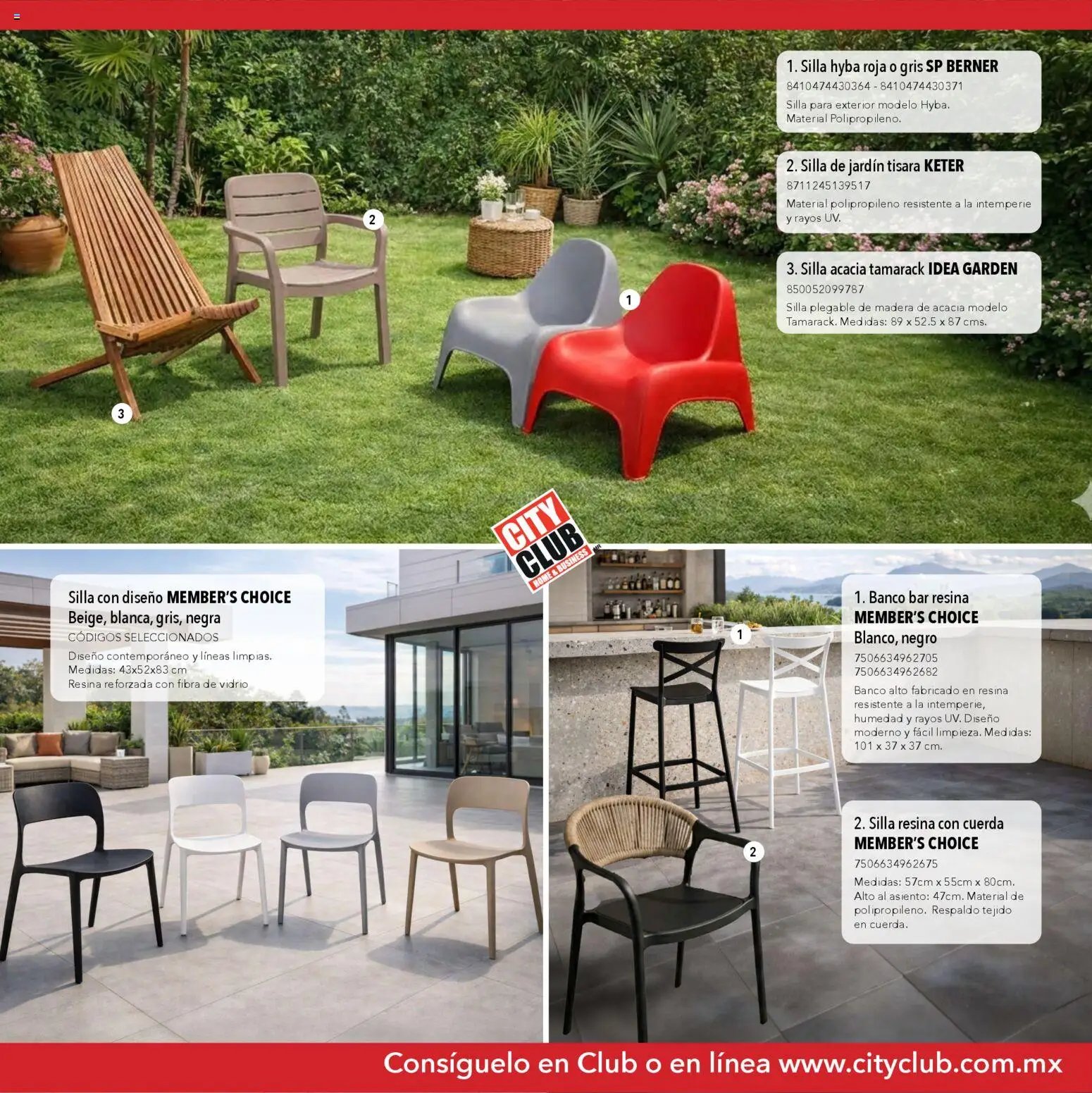 City Club Catálogo de muebles