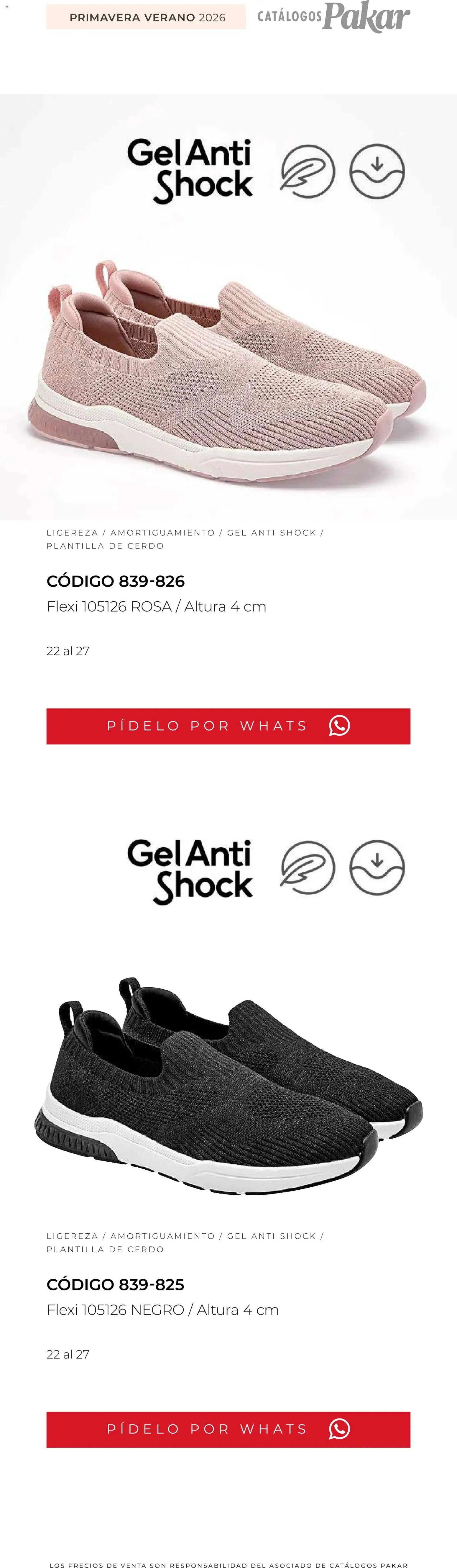 SC Pakar catálogo Flexi PV26