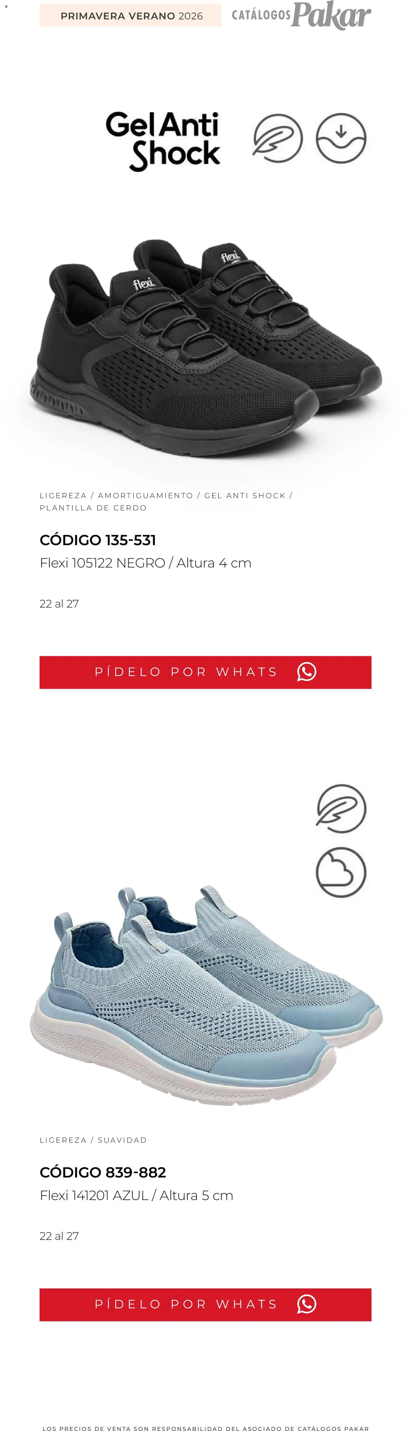SC Pakar catálogo Flexi PV26