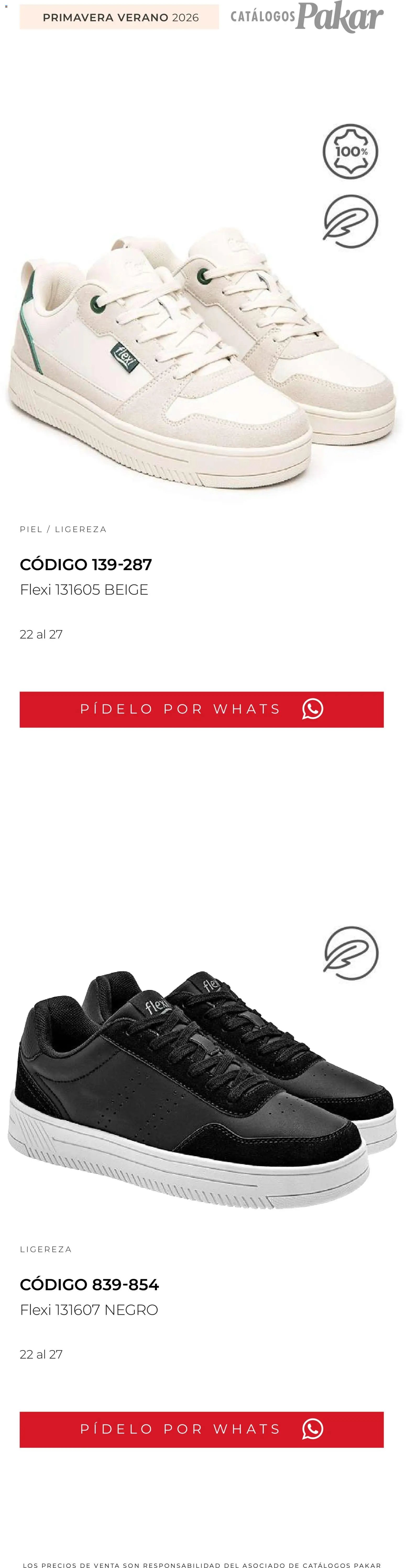 SC Pakar catálogo Flexi PV26