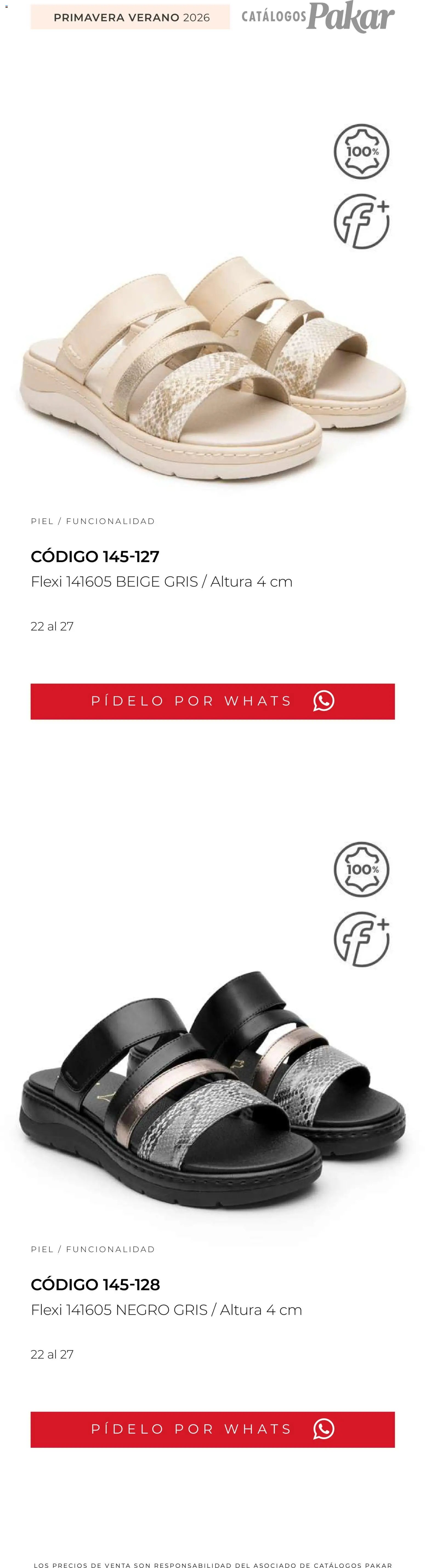 SC Pakar catálogo Flexi PV26