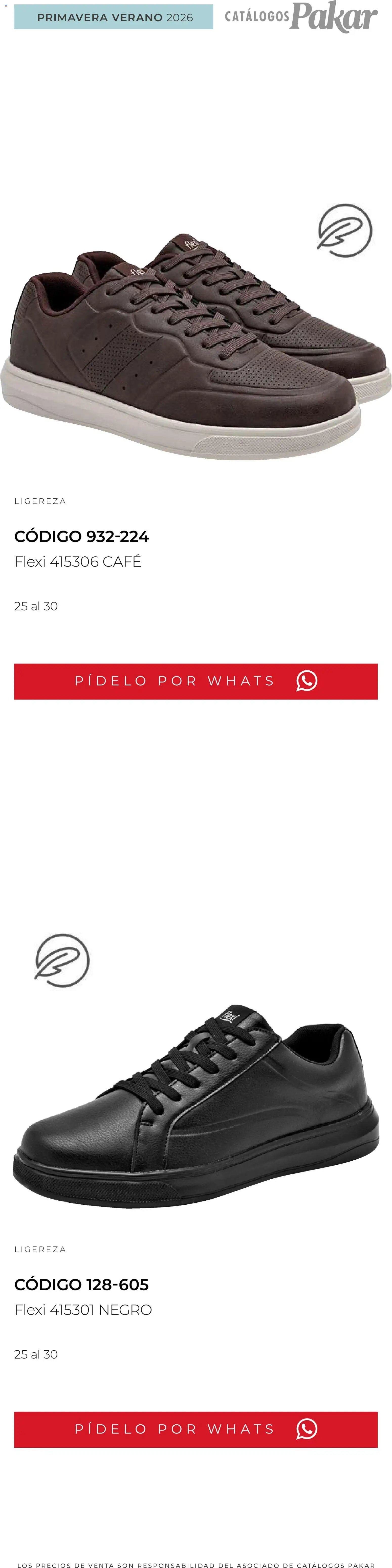 SC Pakar catálogo Flexi PV26
