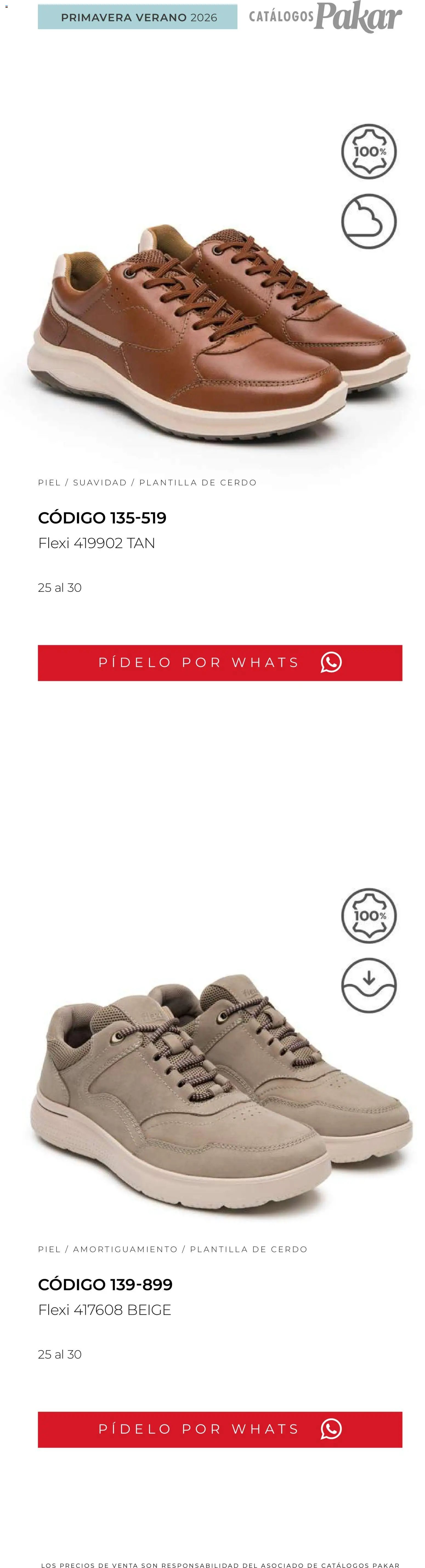 SC Pakar catálogo Flexi PV26