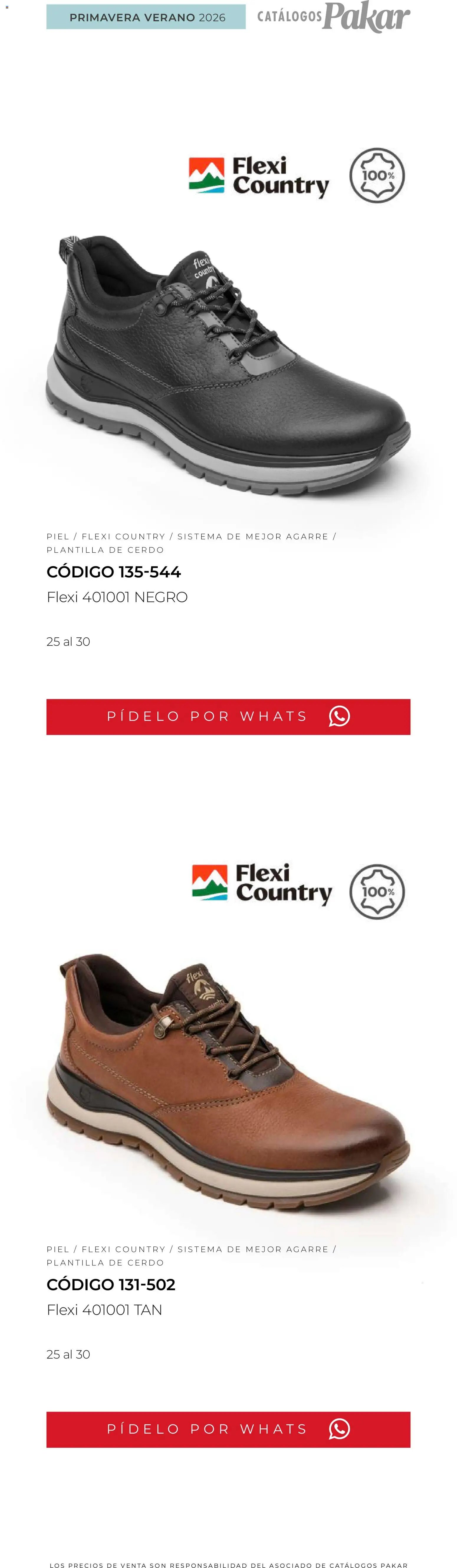SC Pakar catálogo Flexi PV26