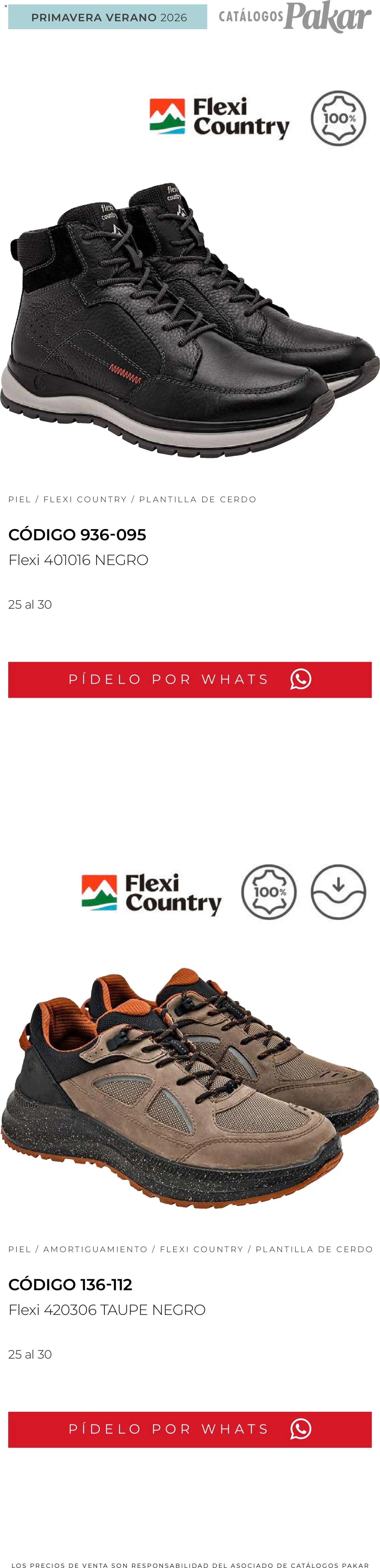 SC Pakar catálogo Flexi PV26