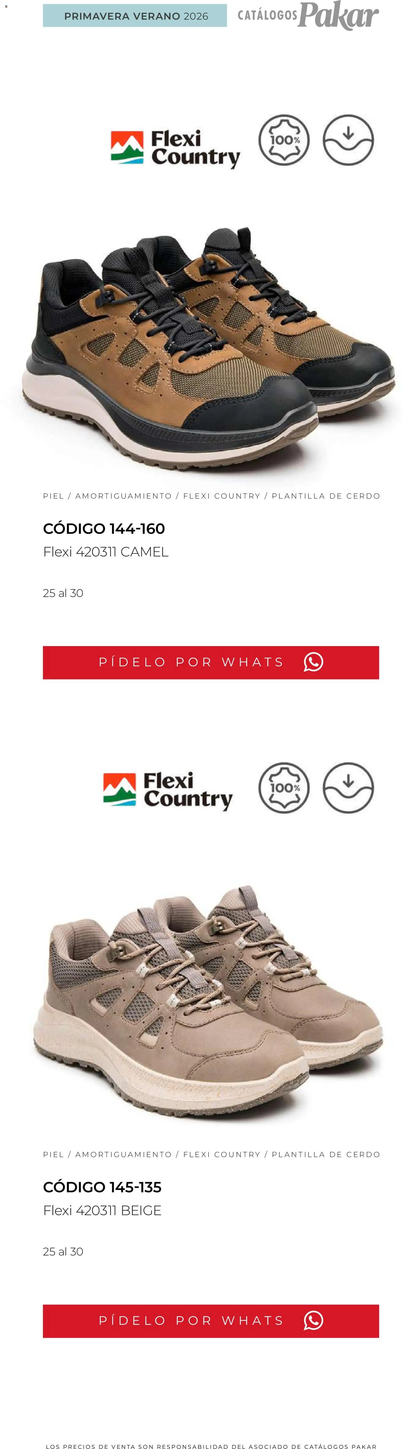 SC Pakar catálogo Flexi PV26
