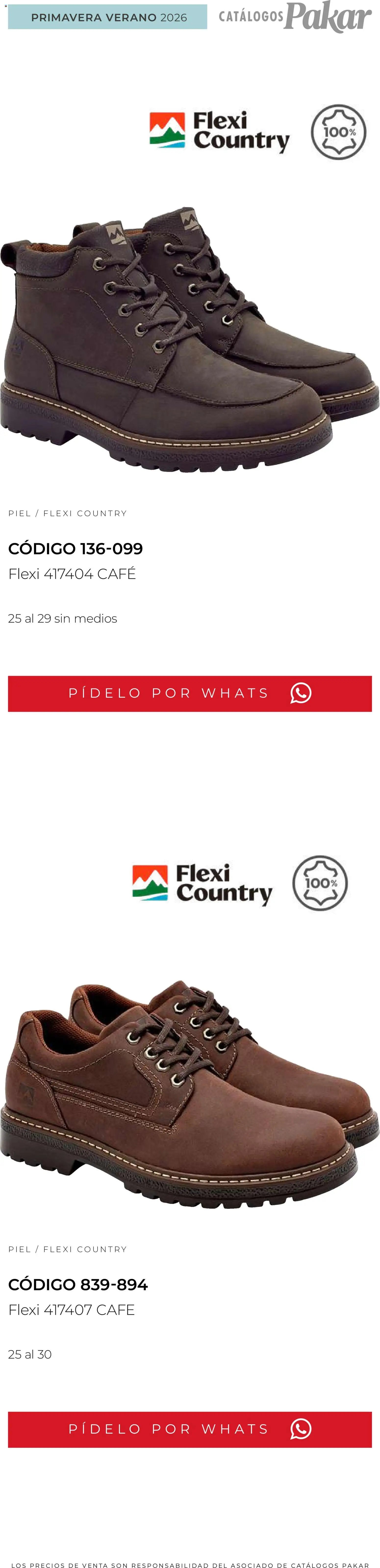 SC Pakar catálogo Flexi PV26