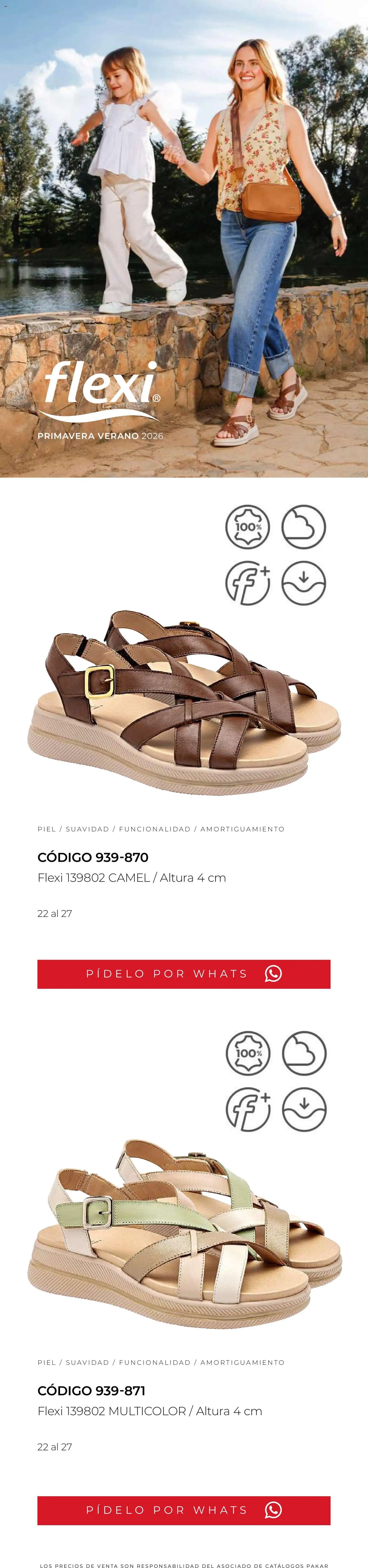 SC Pakar catálogo Flexi PV26