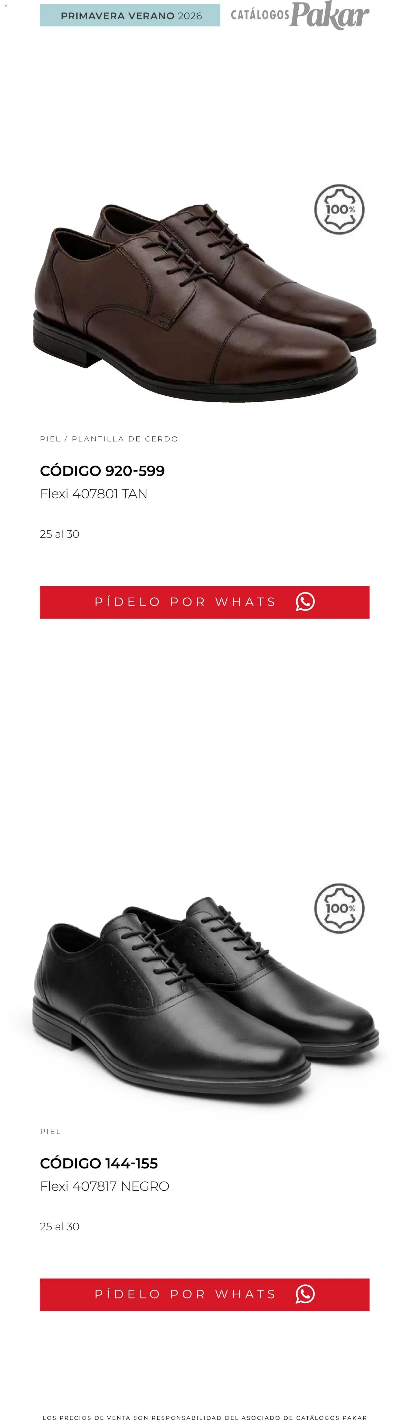 SC Pakar catálogo Flexi PV26