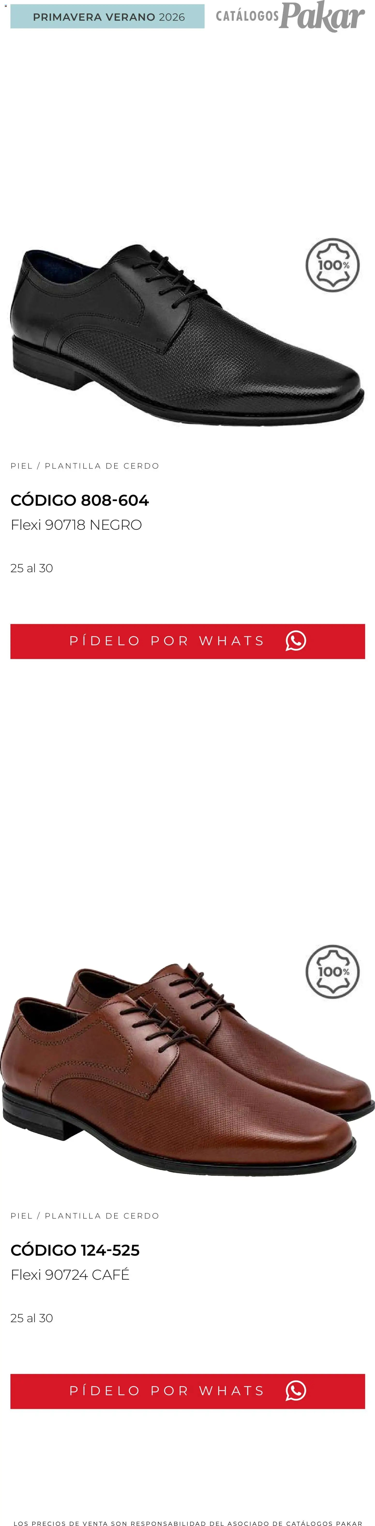 SC Pakar catálogo Flexi PV26