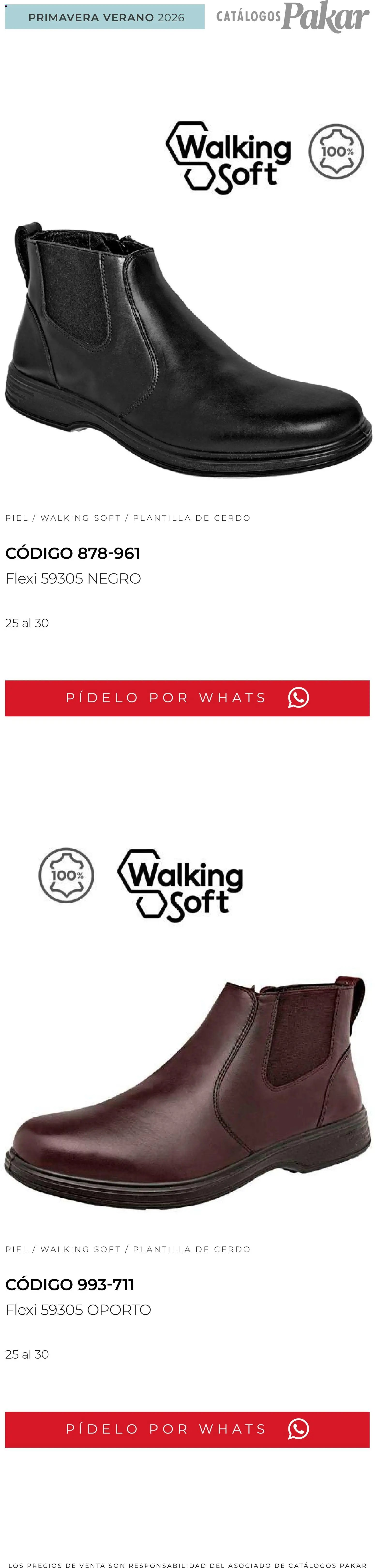 SC Pakar catálogo Flexi PV26