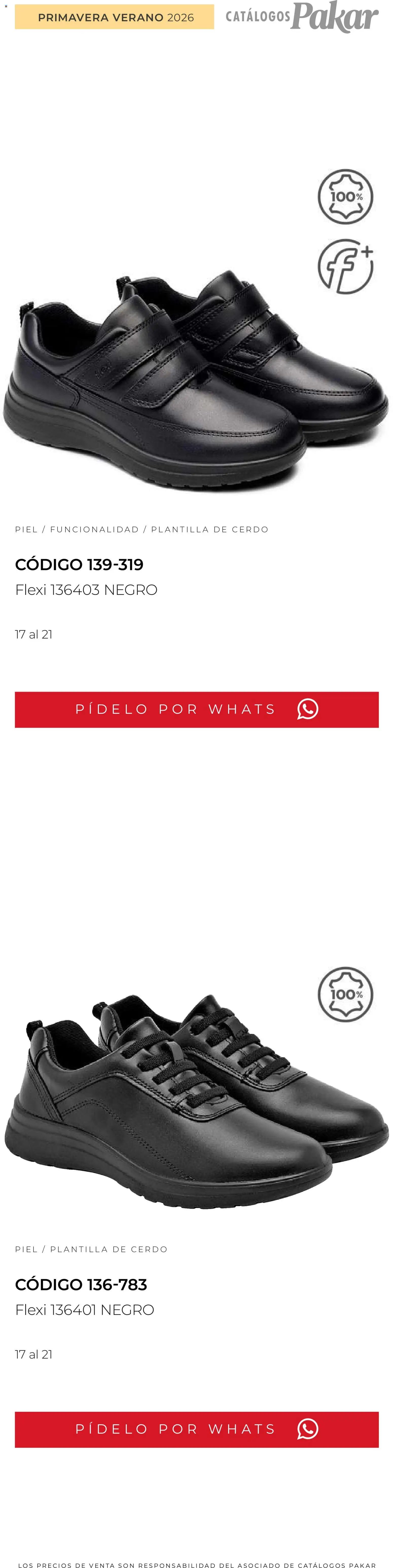 SC Pakar catálogo Flexi PV26