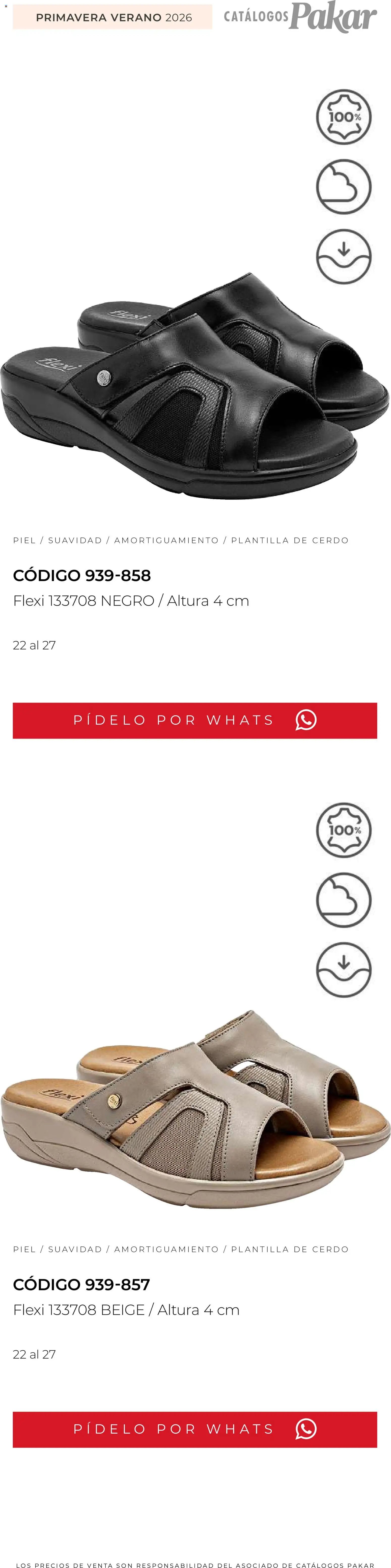 SC Pakar catálogo Flexi PV26