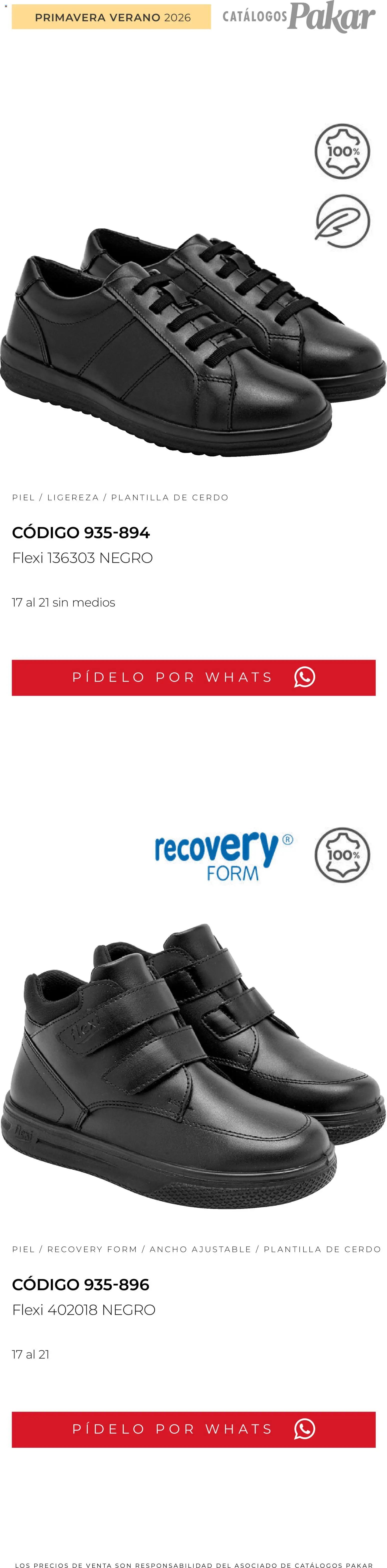 SC Pakar catálogo Flexi PV26