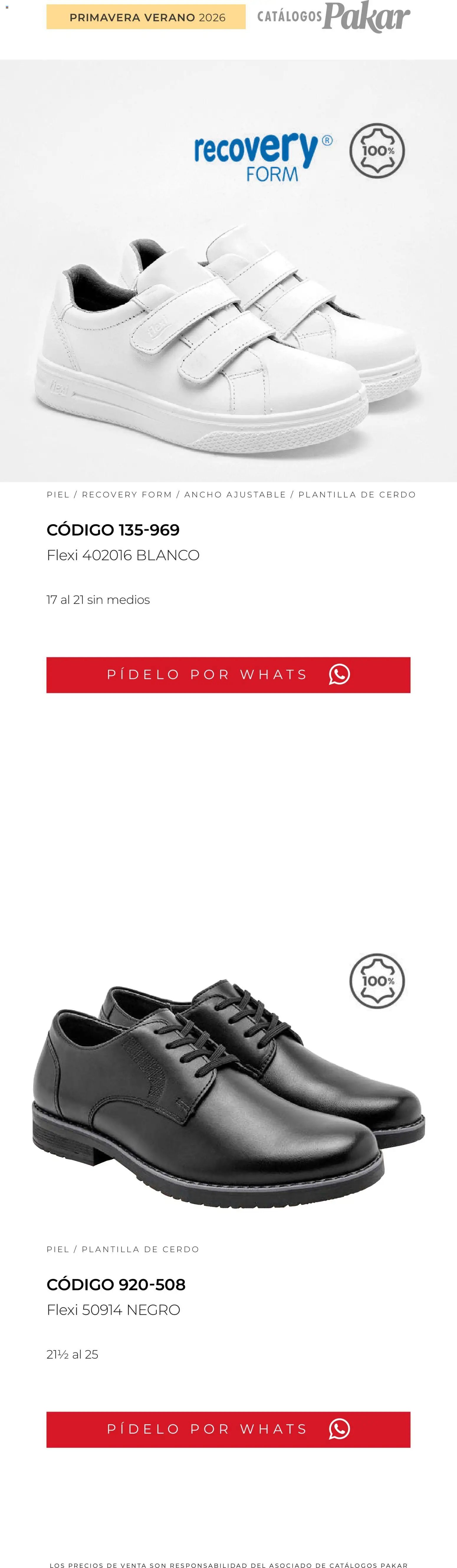 SC Pakar catálogo Flexi PV26