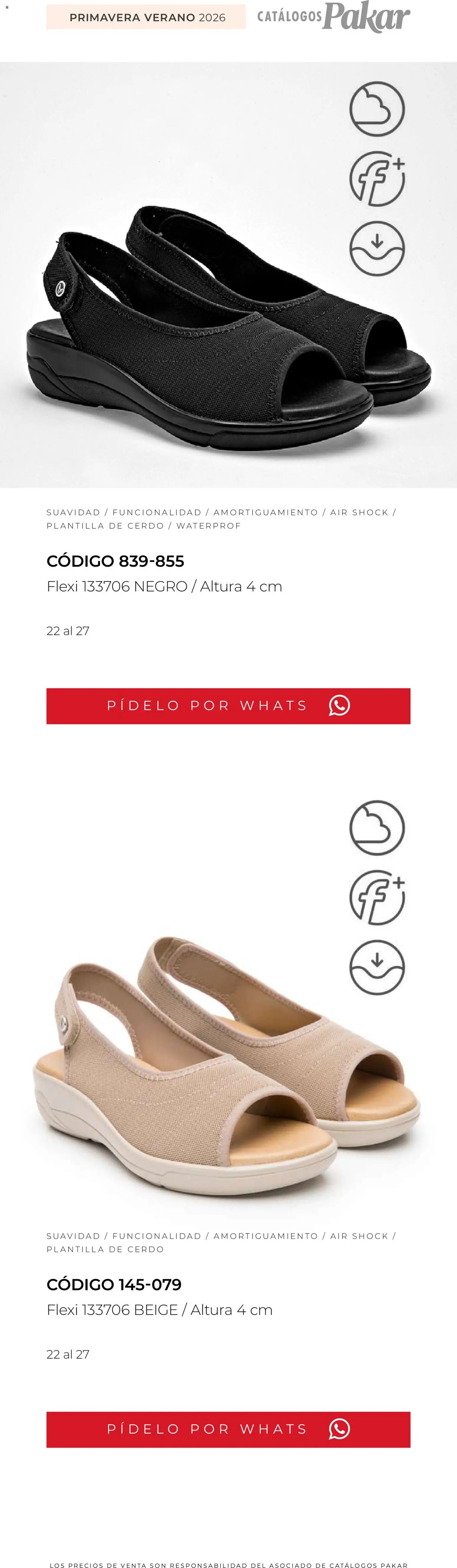 SC Pakar catálogo Flexi PV26