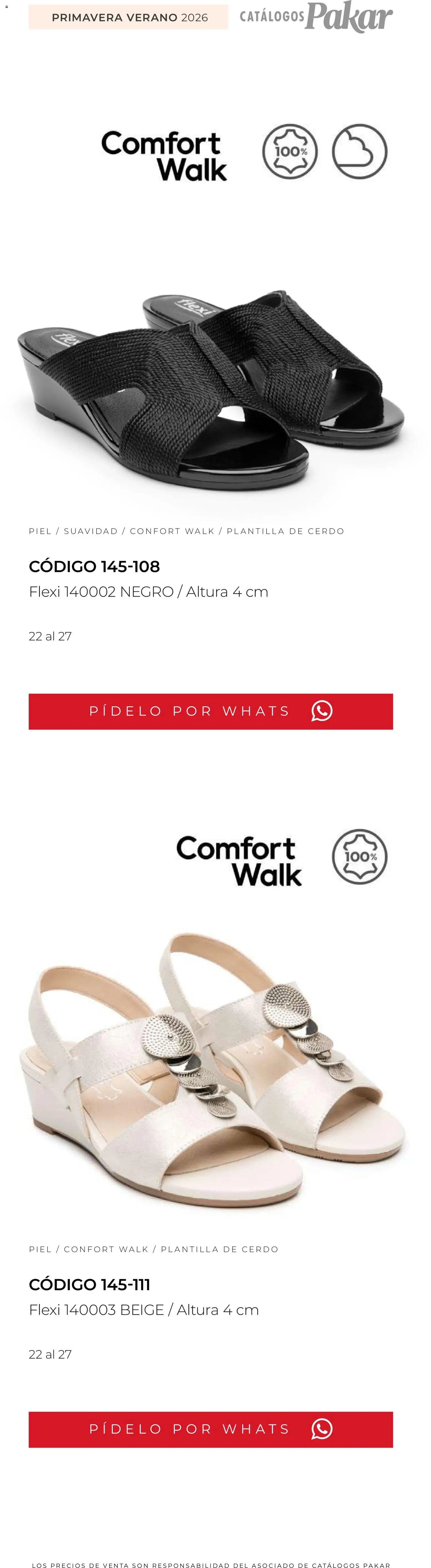 SC Pakar catálogo Flexi PV26