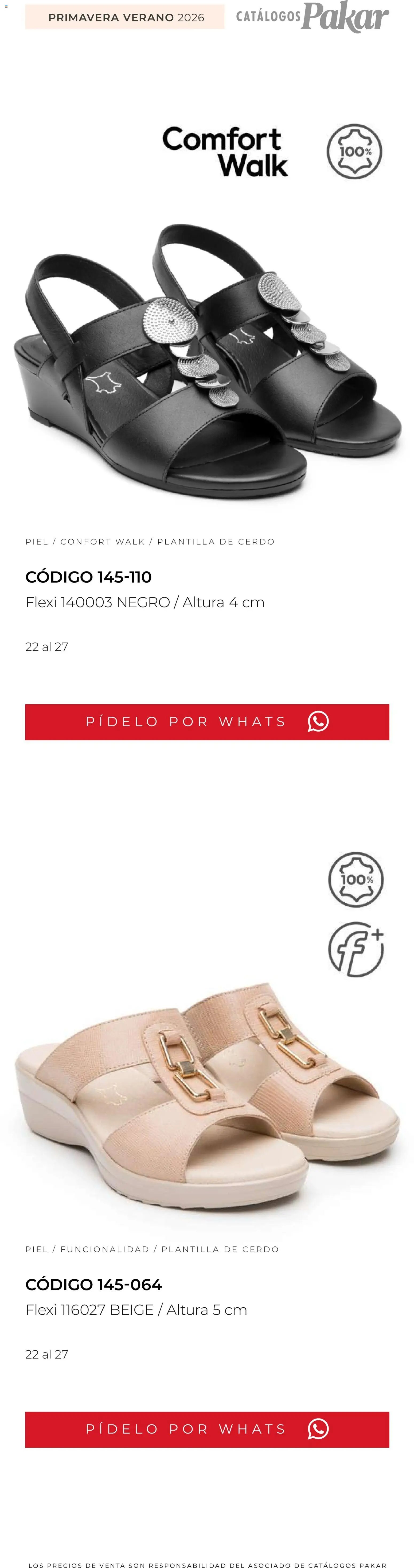 SC Pakar catálogo Flexi PV26