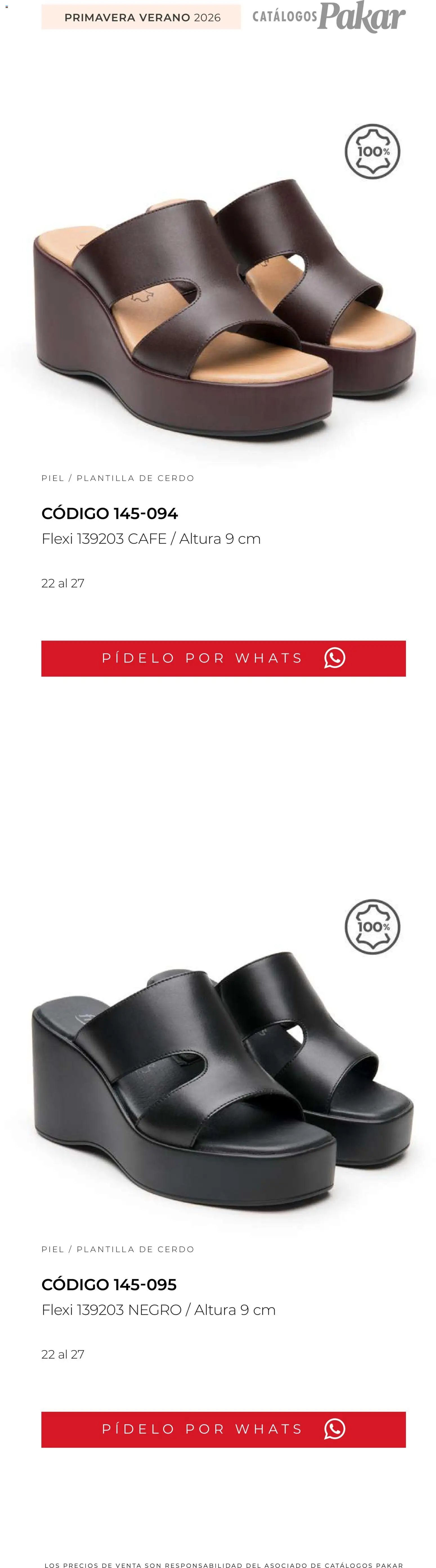 SC Pakar catálogo Flexi PV26