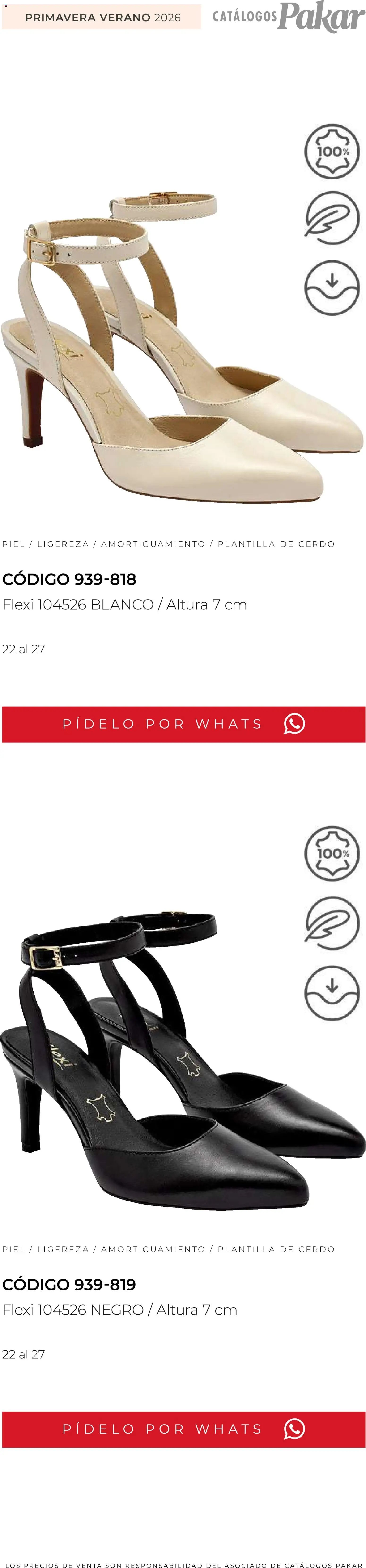 SC Pakar catálogo Flexi PV26