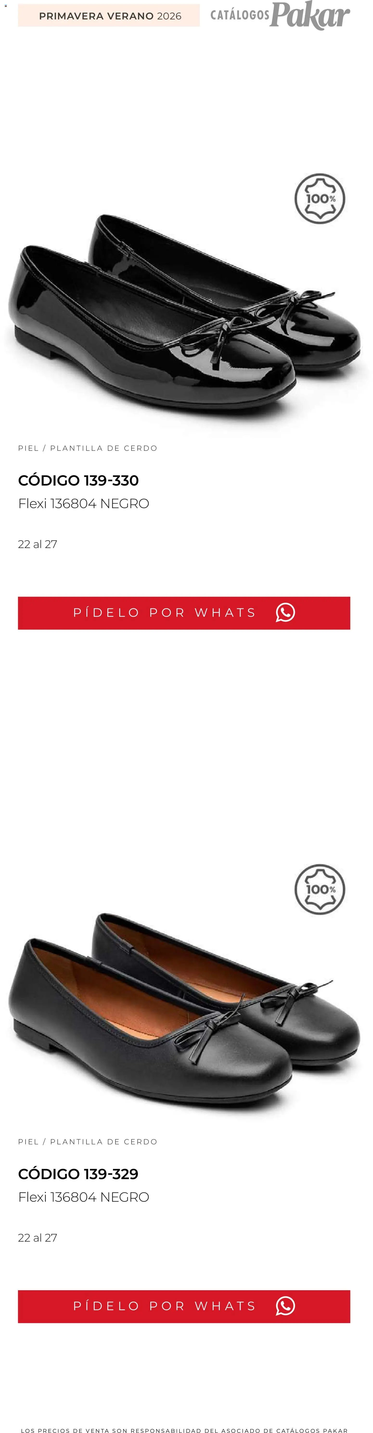 SC Pakar catálogo Flexi PV26