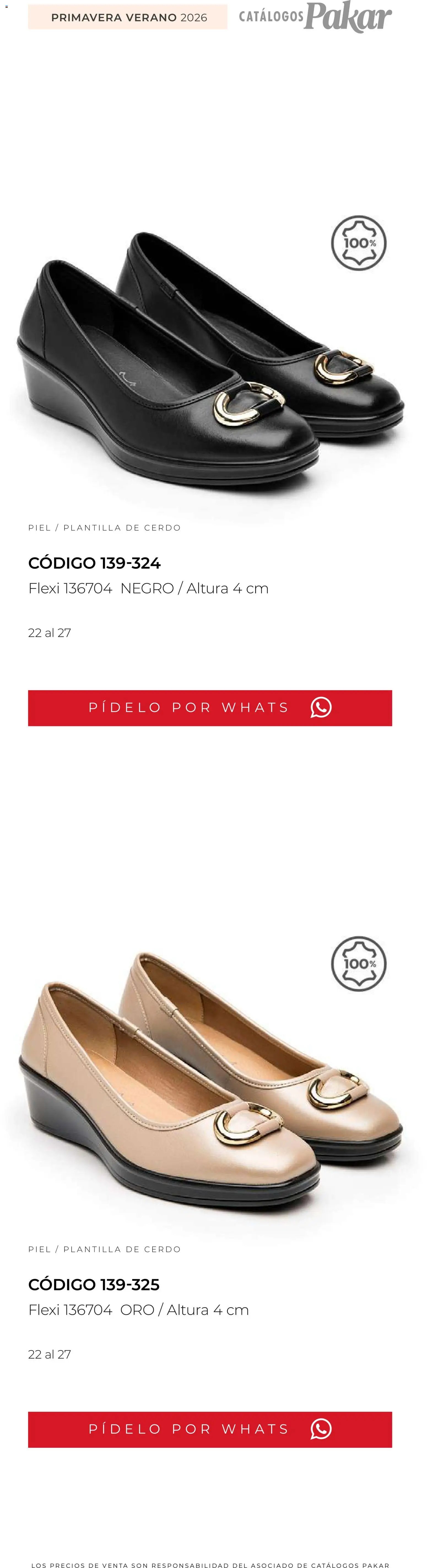 SC Pakar catálogo Flexi PV26