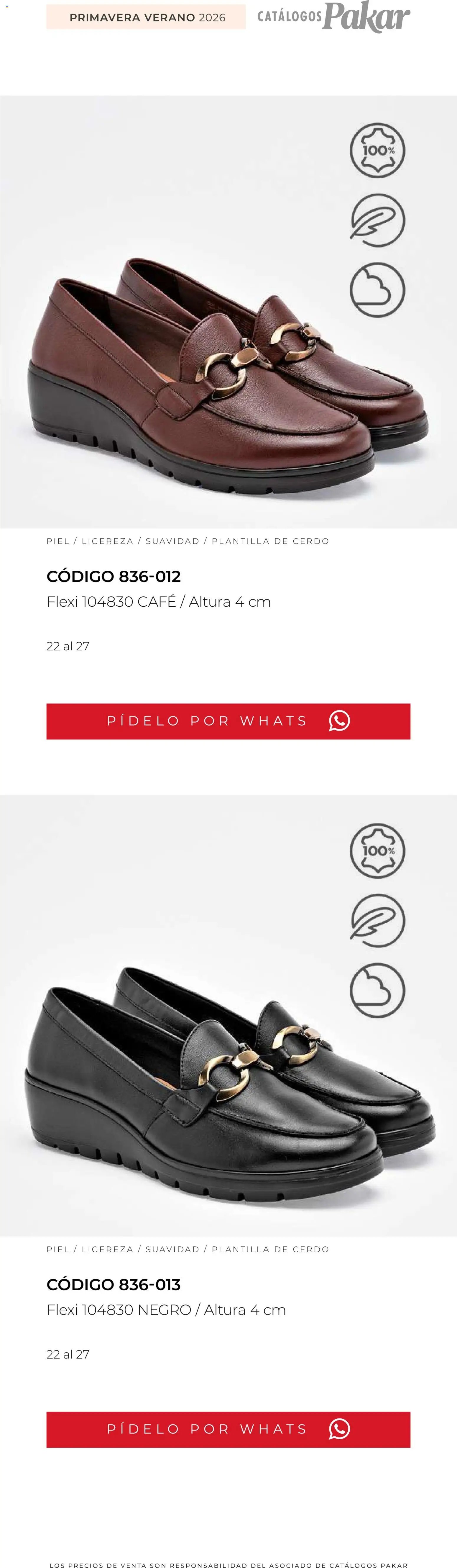 SC Pakar catálogo Flexi PV26