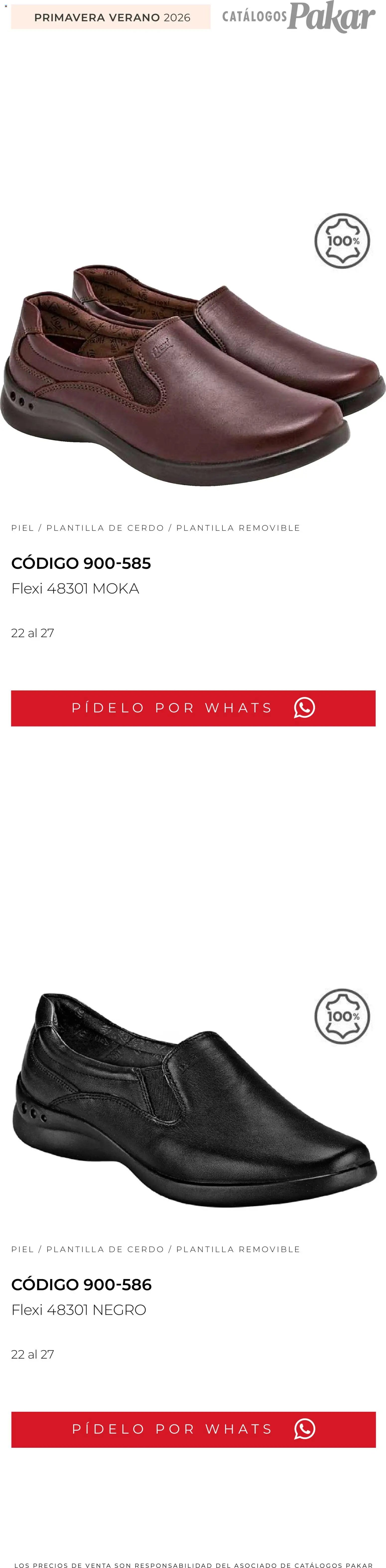 SC Pakar catálogo Flexi PV26