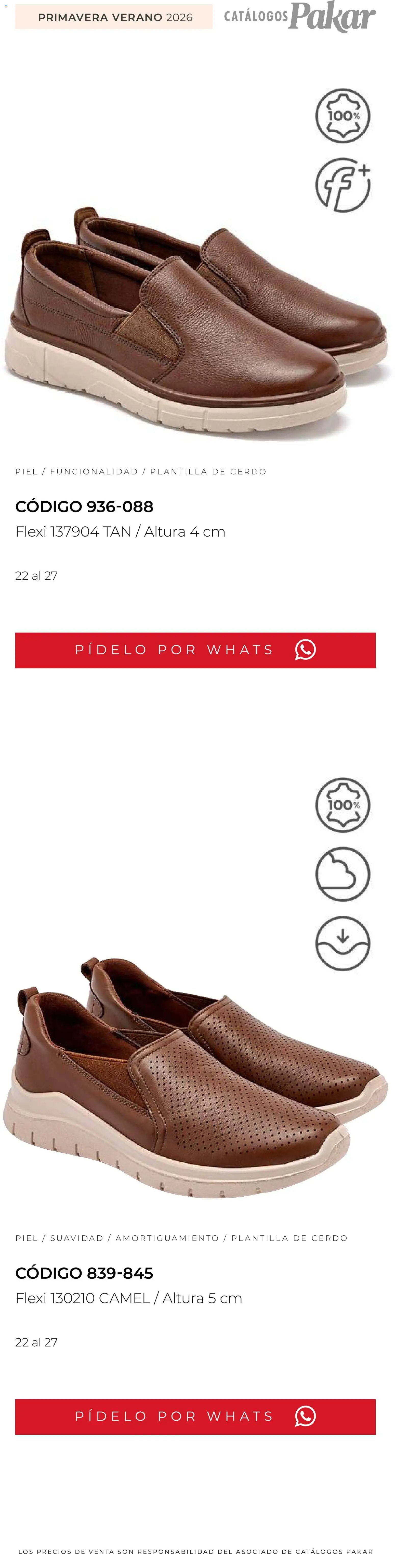 SC Pakar catálogo Flexi PV26