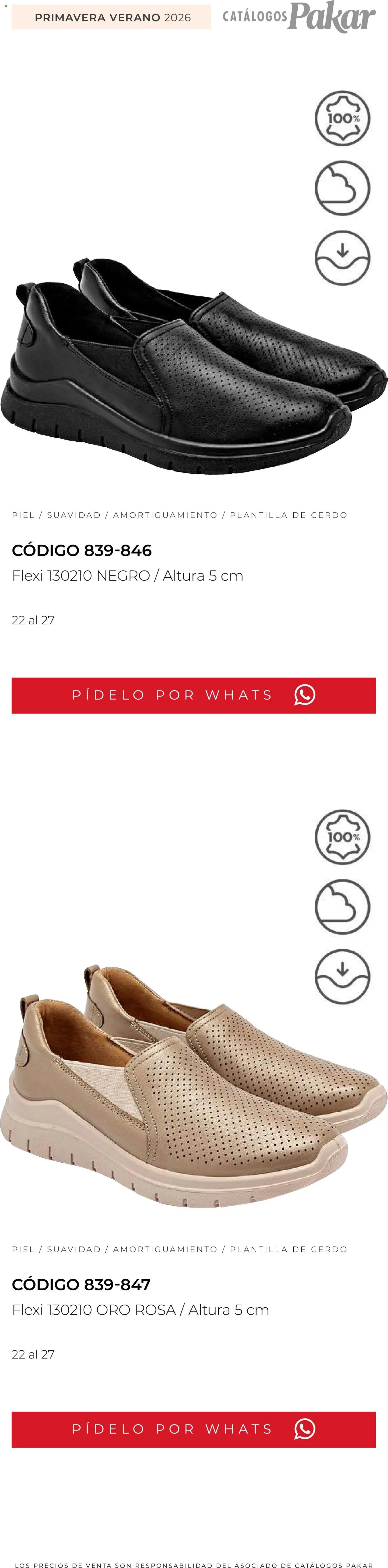 SC Pakar catálogo Flexi PV26