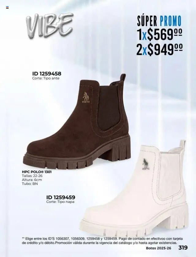 Price Shoes - Catálogo Botas para Dama