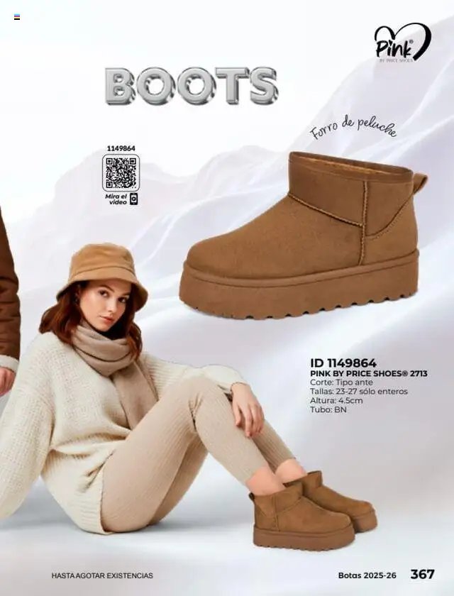 Price Shoes - Catálogo Botas para Dama