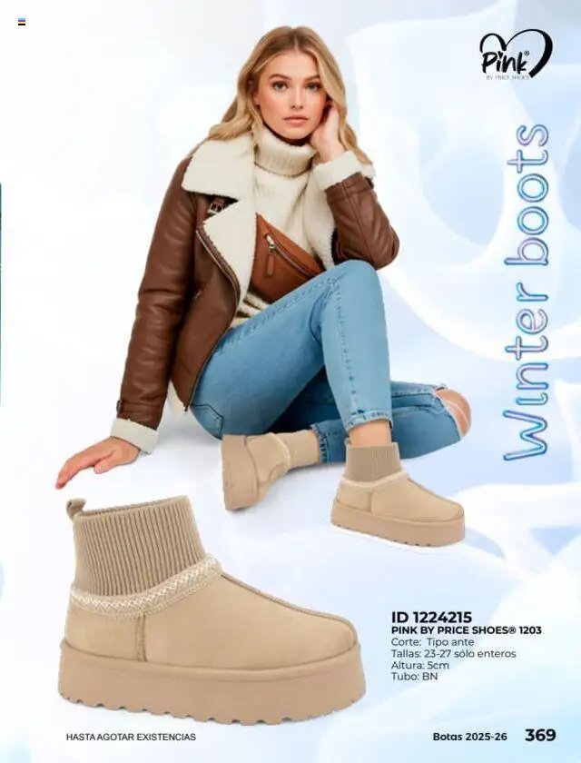 Price Shoes - Catálogo Botas para Dama