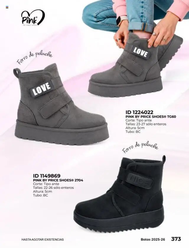 Price Shoes - Catálogo Botas para Dama