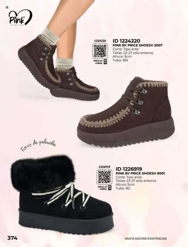 Price Shoes - Catálogo Botas para Dama