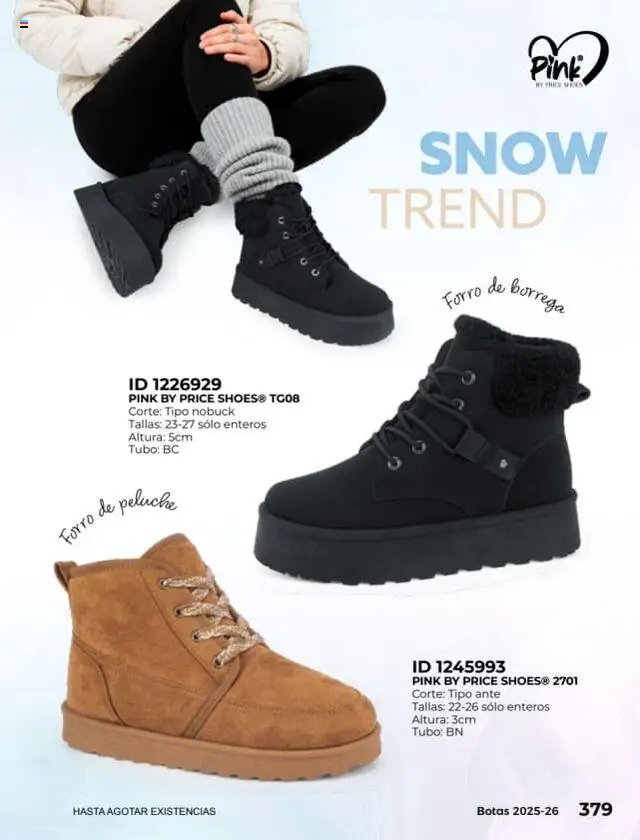 Price Shoes - Catálogo Botas para Dama