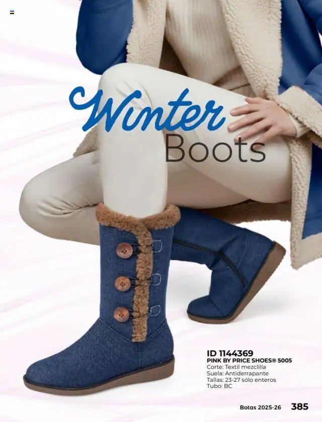 Price Shoes - Catálogo Botas para Dama