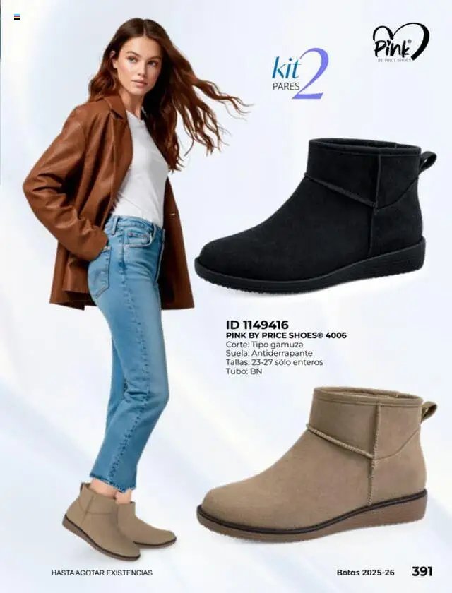 Price Shoes - Catálogo Botas para Dama