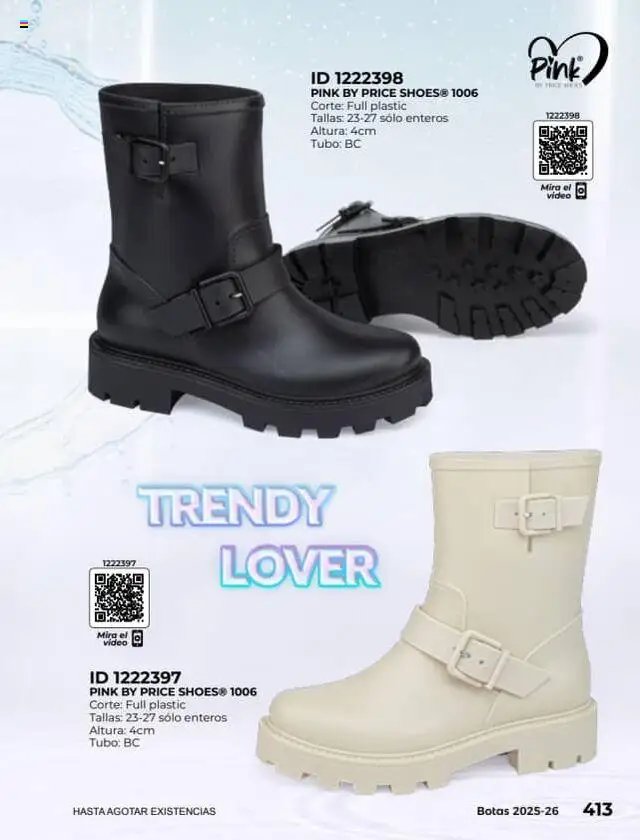 Price Shoes - Catálogo Botas para Dama