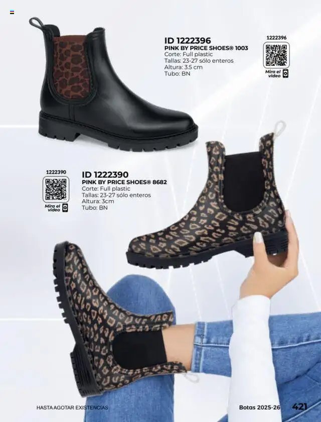 Price Shoes - Catálogo Botas para Dama